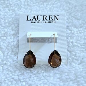 LAUREN Ralph Lauren Smoky🔥 Topaz Earrings